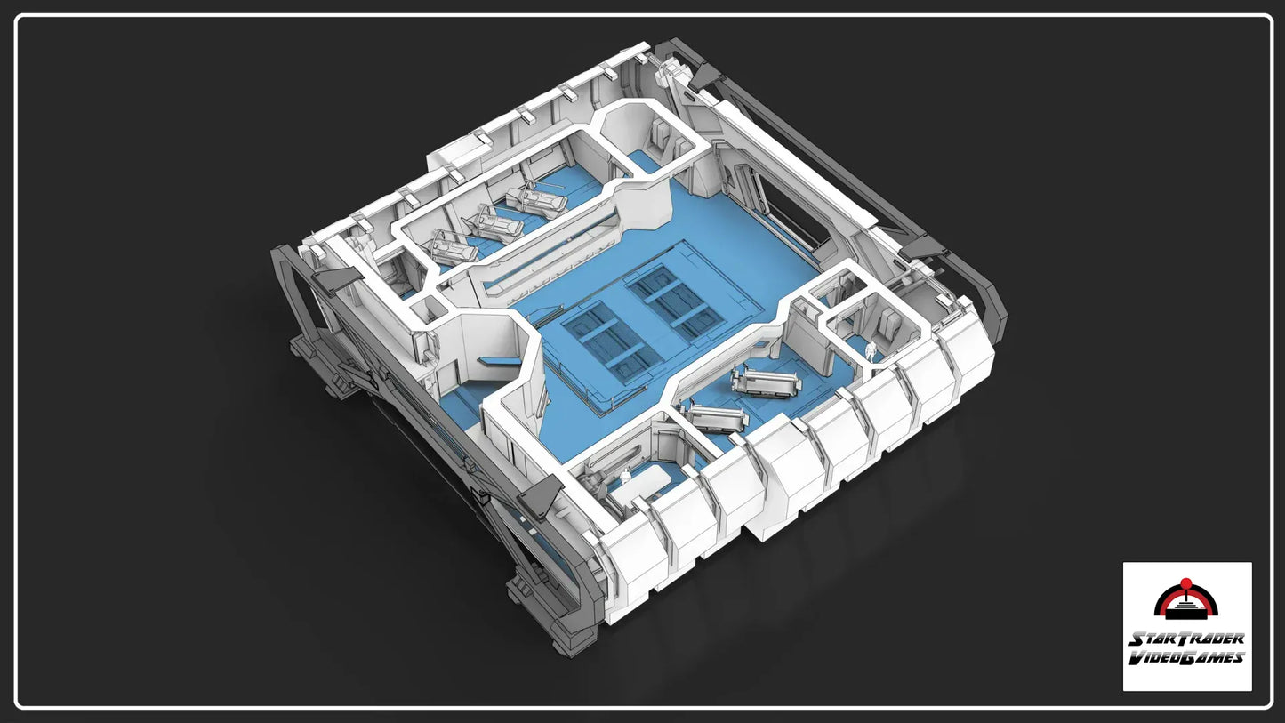 Star Citizen Galaxy Med Bay Module for RSI Galaxy concept