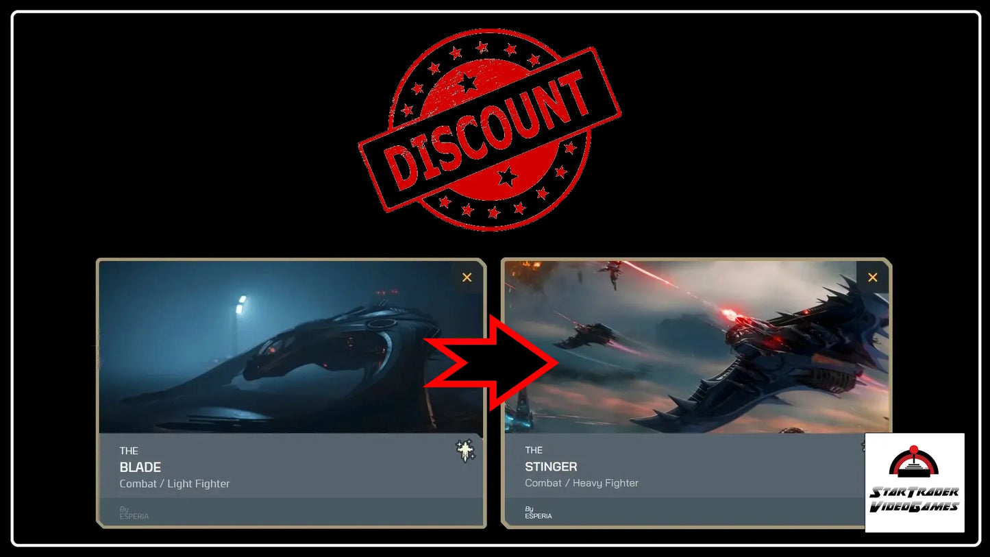 Star Citizen Blade to Stinger ship upgrade CCU