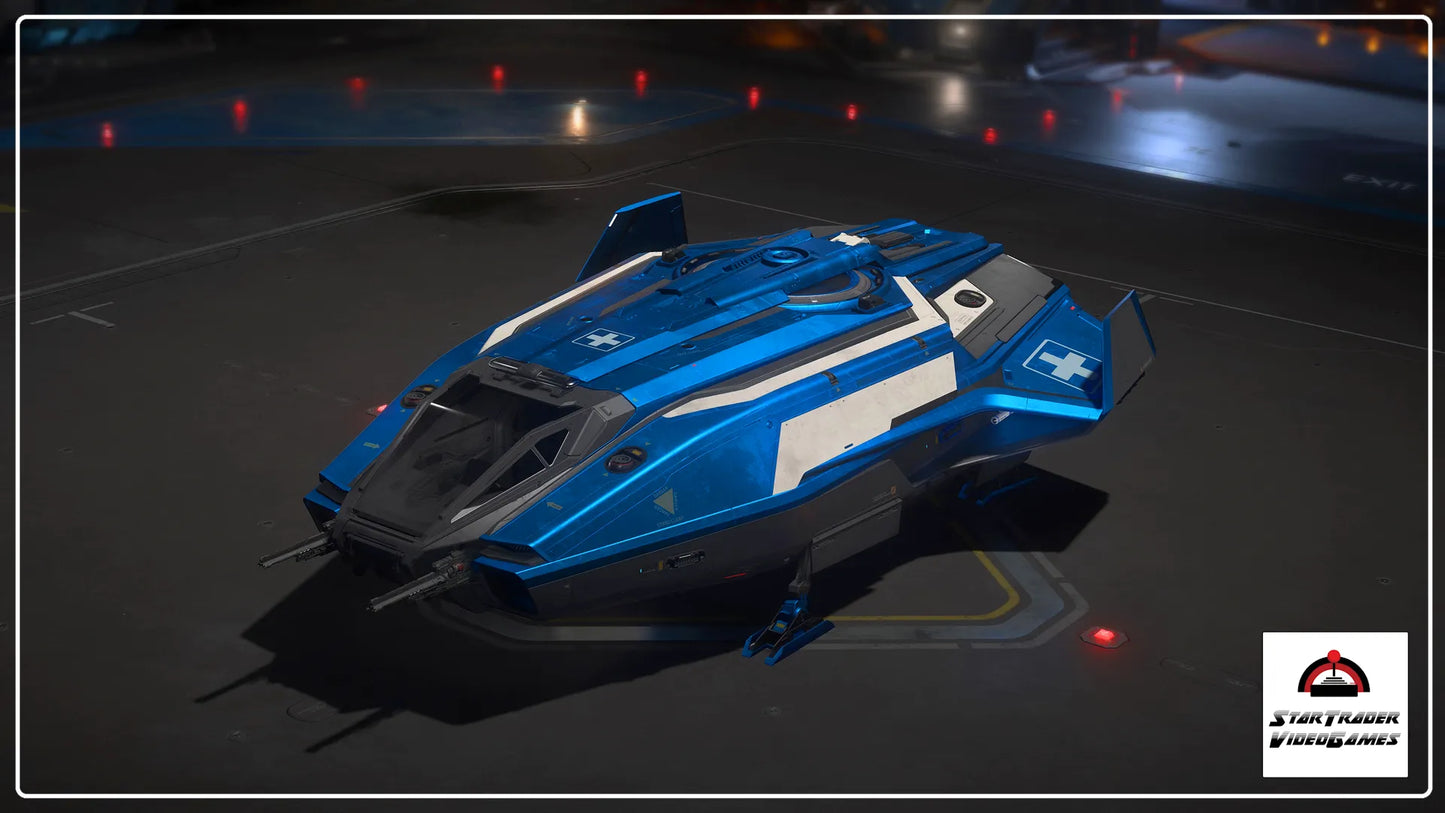 C8 Pisces Code Blue paint for Star Citizen