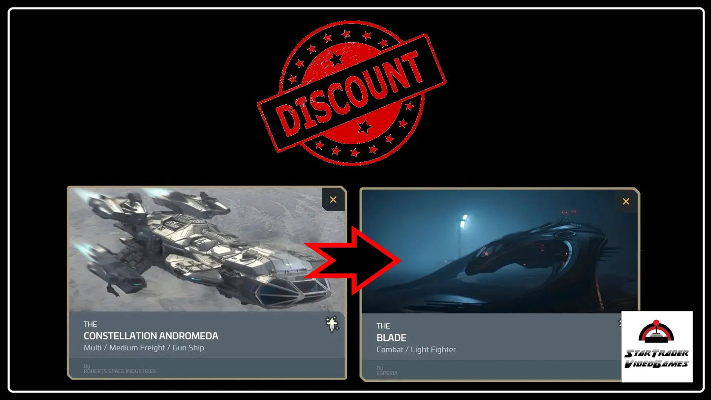 Star Citizen Constellation Andromeda to Blade ship upgrade CCU