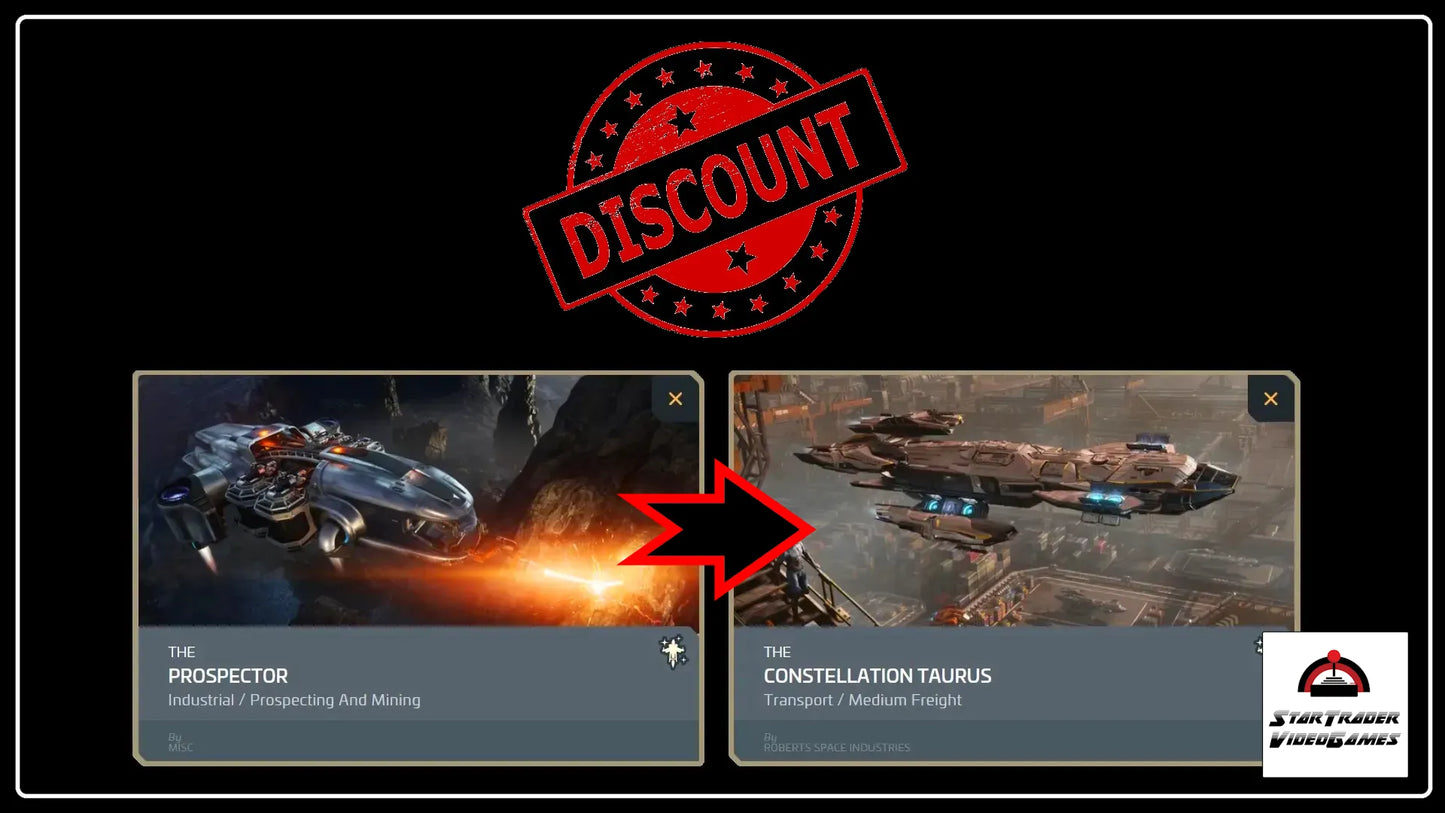 Star Citizen Prospector to Constellation Taurus ship upgrade CCU
