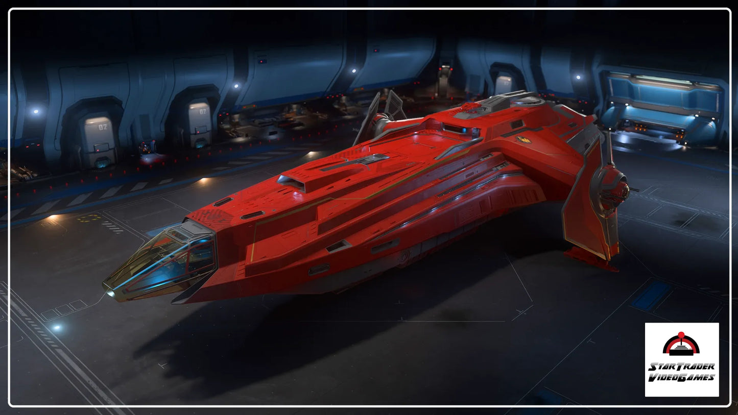 Star Citizen Carrack Auspicious Red Rooster Paint