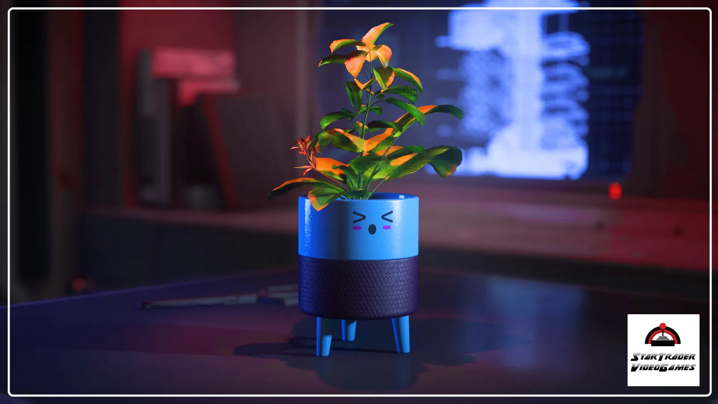 Star Citizen Hello Sunshine Surprised Planter by Sakura Sun