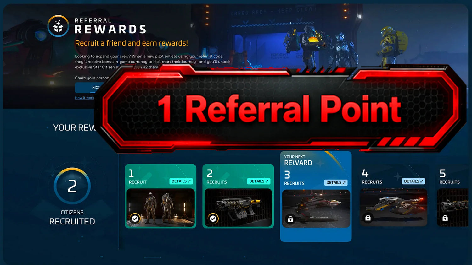Star Citizen Referral Point
