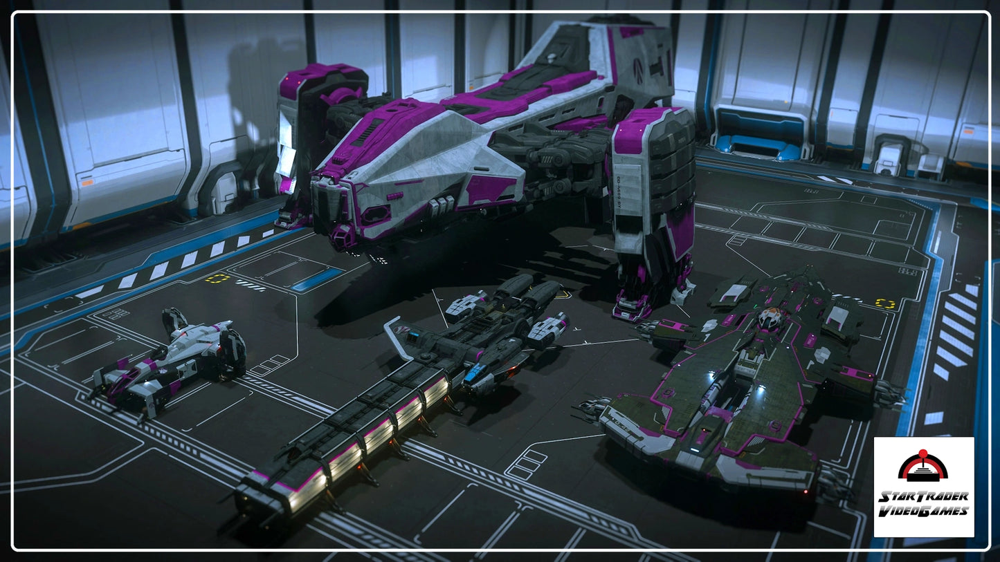 2949 Best in Show paints pack for Caterpillar, Reclaimer, Hammerhead and Cutlass Black in Star Citizen