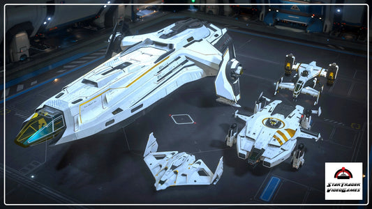 2950 Best in Show paints pack for Carrack, Valkyrie, Cutlass Black and Eclipse in Star Citizen