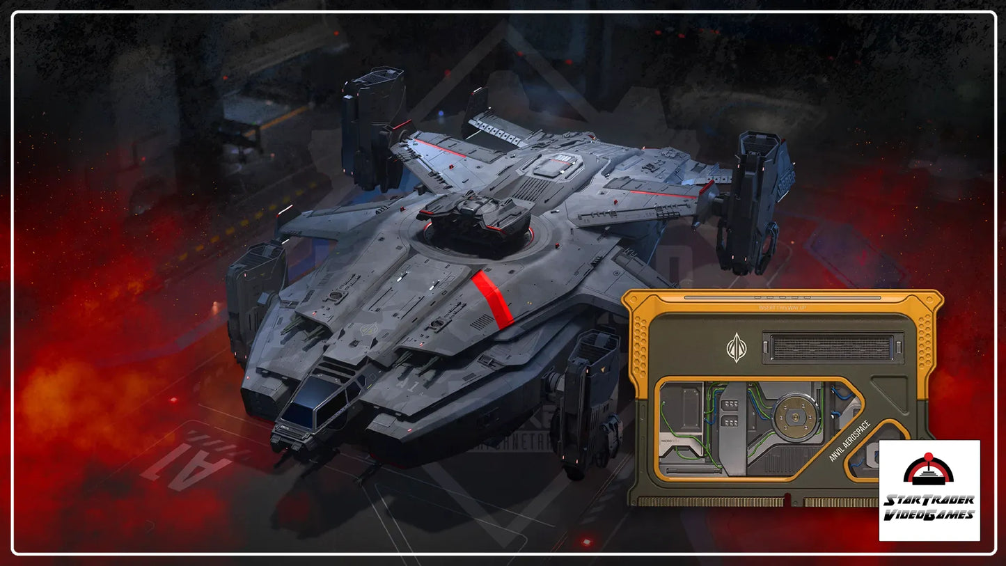 Star Citizen Anvil Asgard Nightbreak Paint and TSB PHB Flight Blades Kit