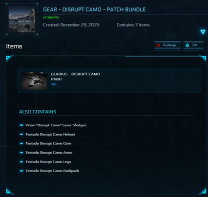 DISRUPT CAMO PATCH BUNDLE