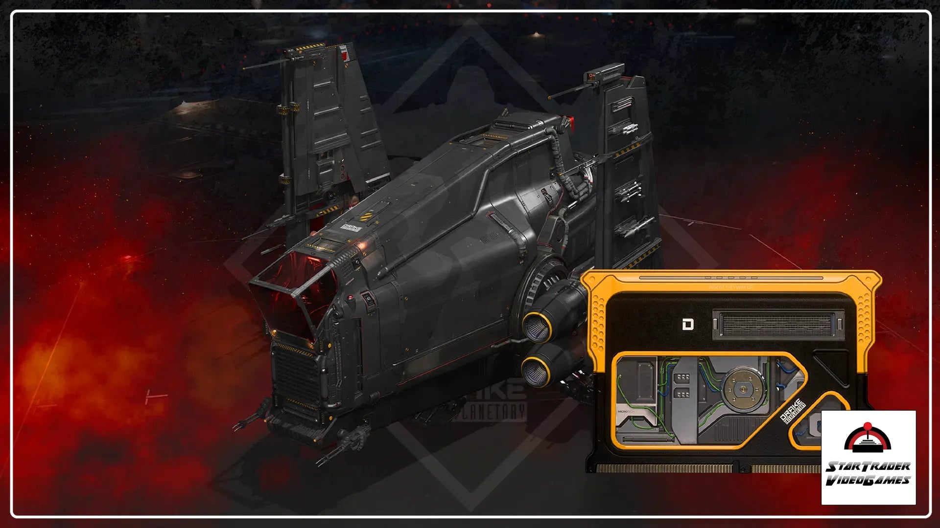 Star Citizen Drake Clipper Nightbreak Paint and TSB PHB Flight Blades Kit