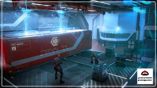 tar Citizen RSI Galaxy Cargo Module 512 SCU for cargo hauling