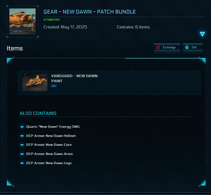 NEW DAWN PATCH BUNDLE