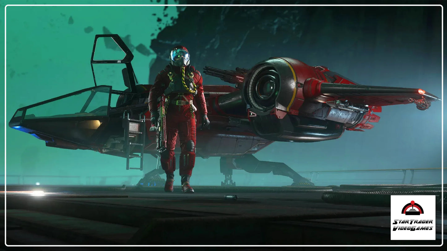 tar Citizen Redline Patch Bundle with Drake flight suit, Gallant rifle and Buccaneer Redline paint