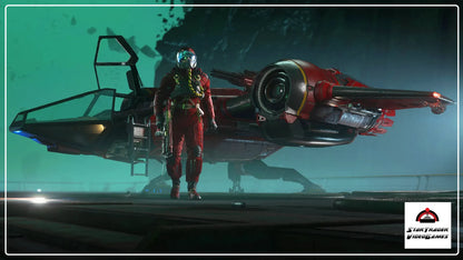 tar Citizen Redline Patch Bundle with Drake flight suit, Gallant rifle and Buccaneer Redline paint