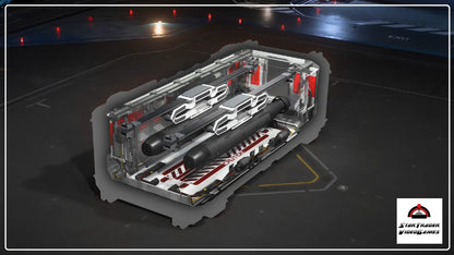 Retaliator Torpedo Module Stern for Star Citizen