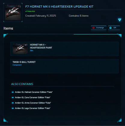 HORNET MkII HEARTSEEKER Upgrade Kit with Coramor Armor detail
