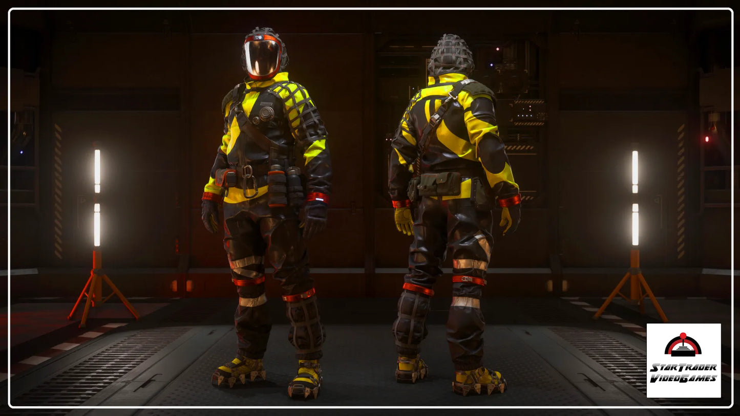 TRUBARRIER HAZARD SUIT & MASK DARK BIOHAZARD