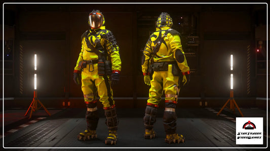 TRUBARRIER HAZARD SUIT & MASK HI-VIS BIOHAZARD