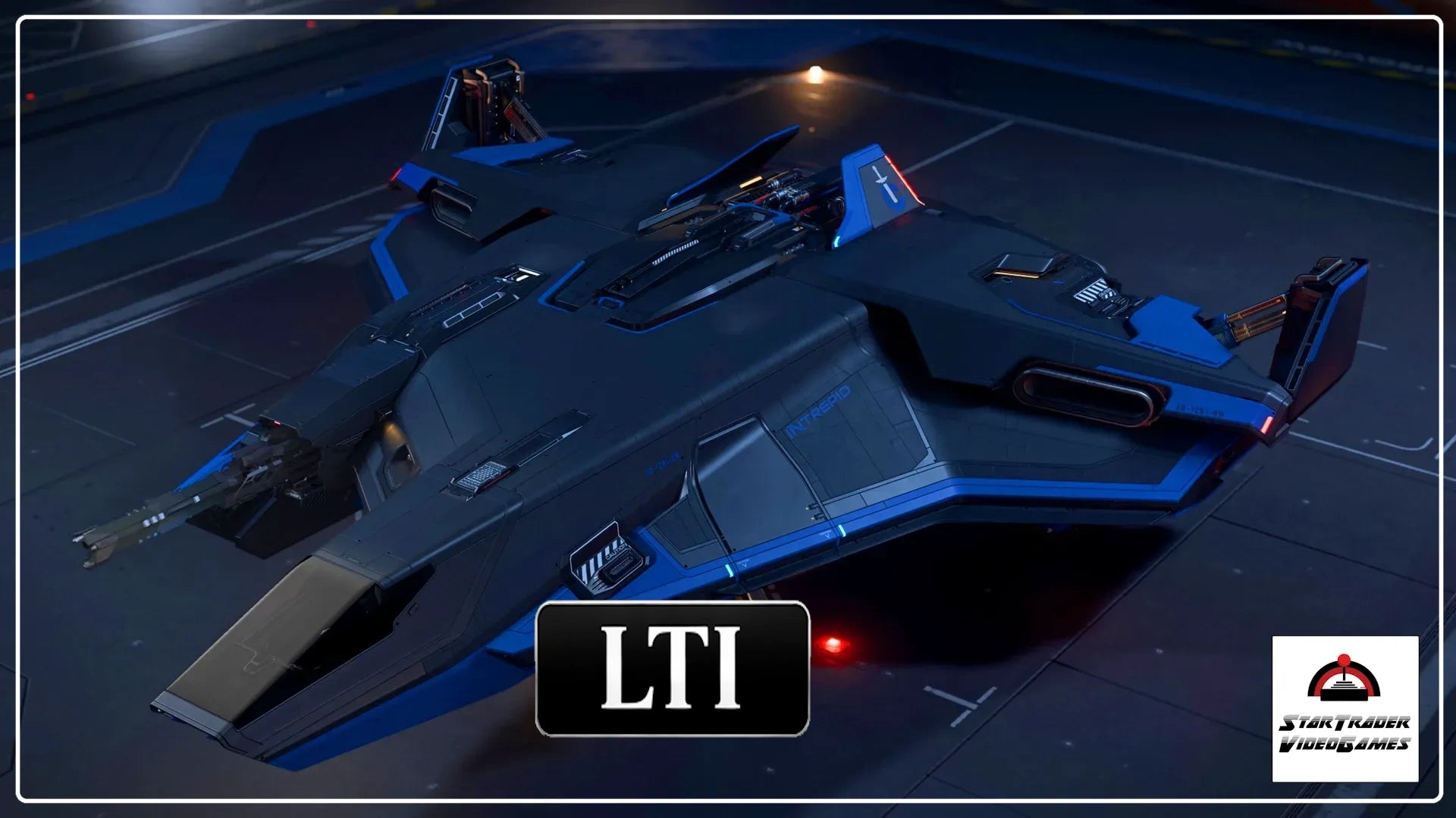 Crusader Intrepid LTI with Nocturne Paint Star Citizen