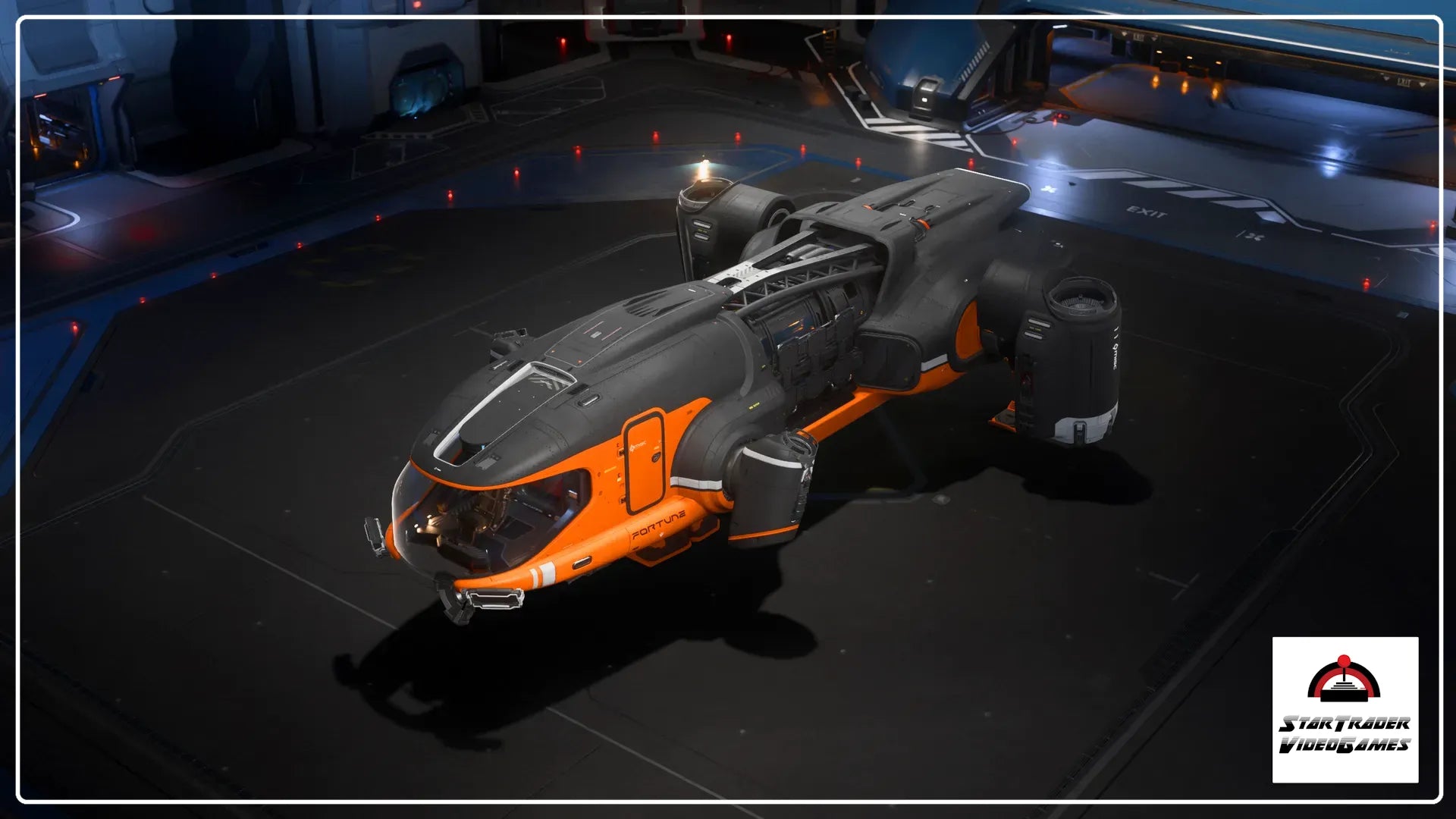 Fortune Sunspot paint for Star Citizen
