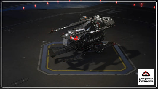 Fury Black Star paint for Star Citizen