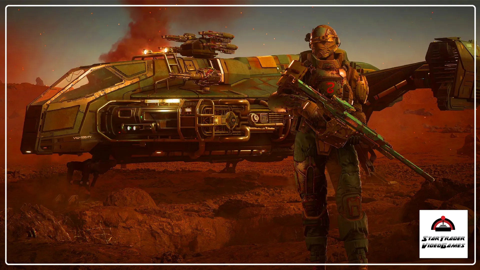 Star Citizen Gideon Bundle with Shiv Paint and Sniper