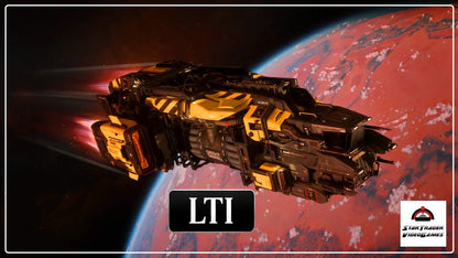 Drake Golem LTI with Flashpoint Paint Star Citizen