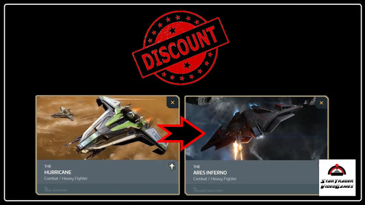 Star Citizen Hurricane to Ares Inferno CCU ship upgrade