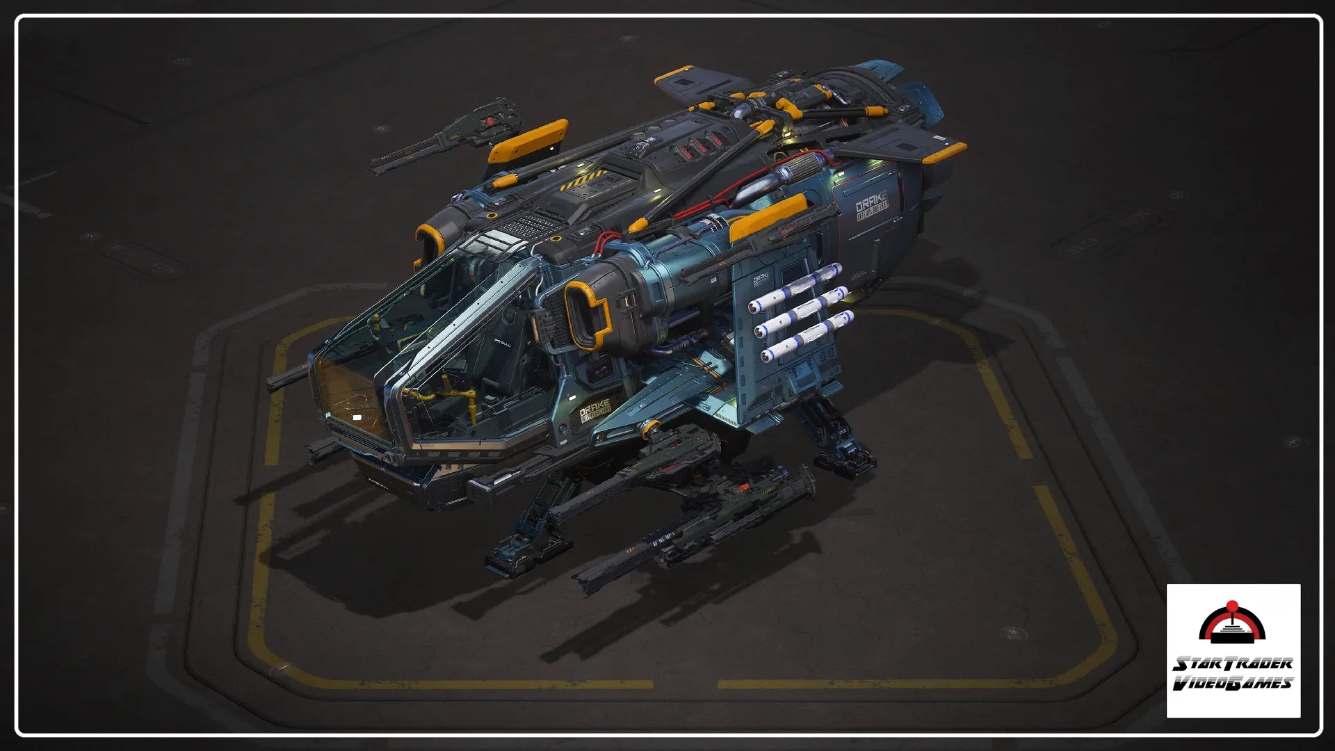 Pitbull Aquamarine Paint for Drake Pitbull in Star Citizen