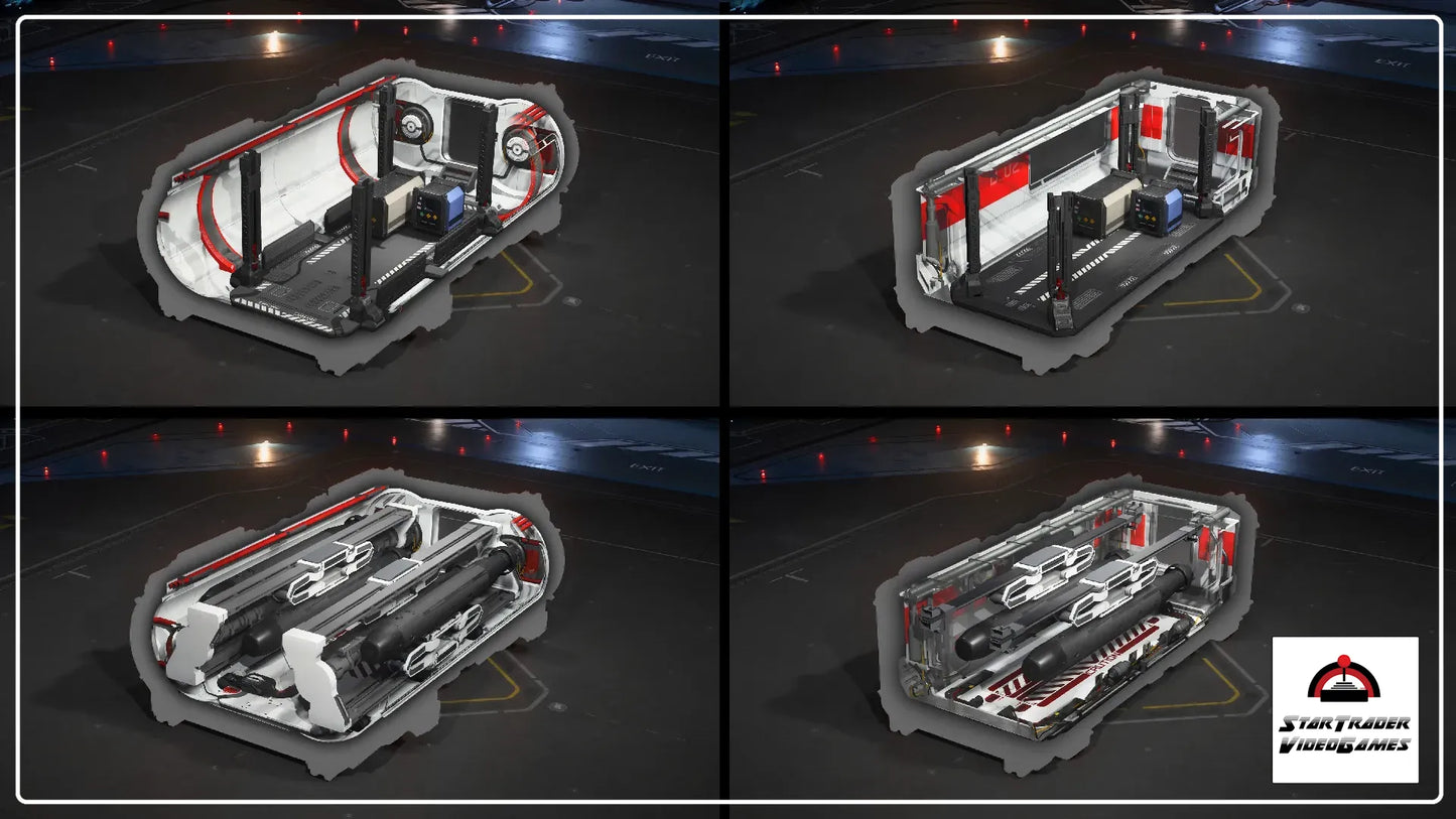 Retaliator Cargo and Torpedo Modules for Star Citizen