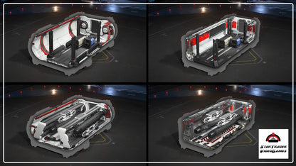 Retaliator Cargo and Torpedo Modules for Star Citizen