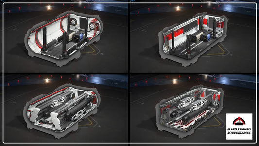 Retaliator Cargo and Torpedo Modules for Star Citizen