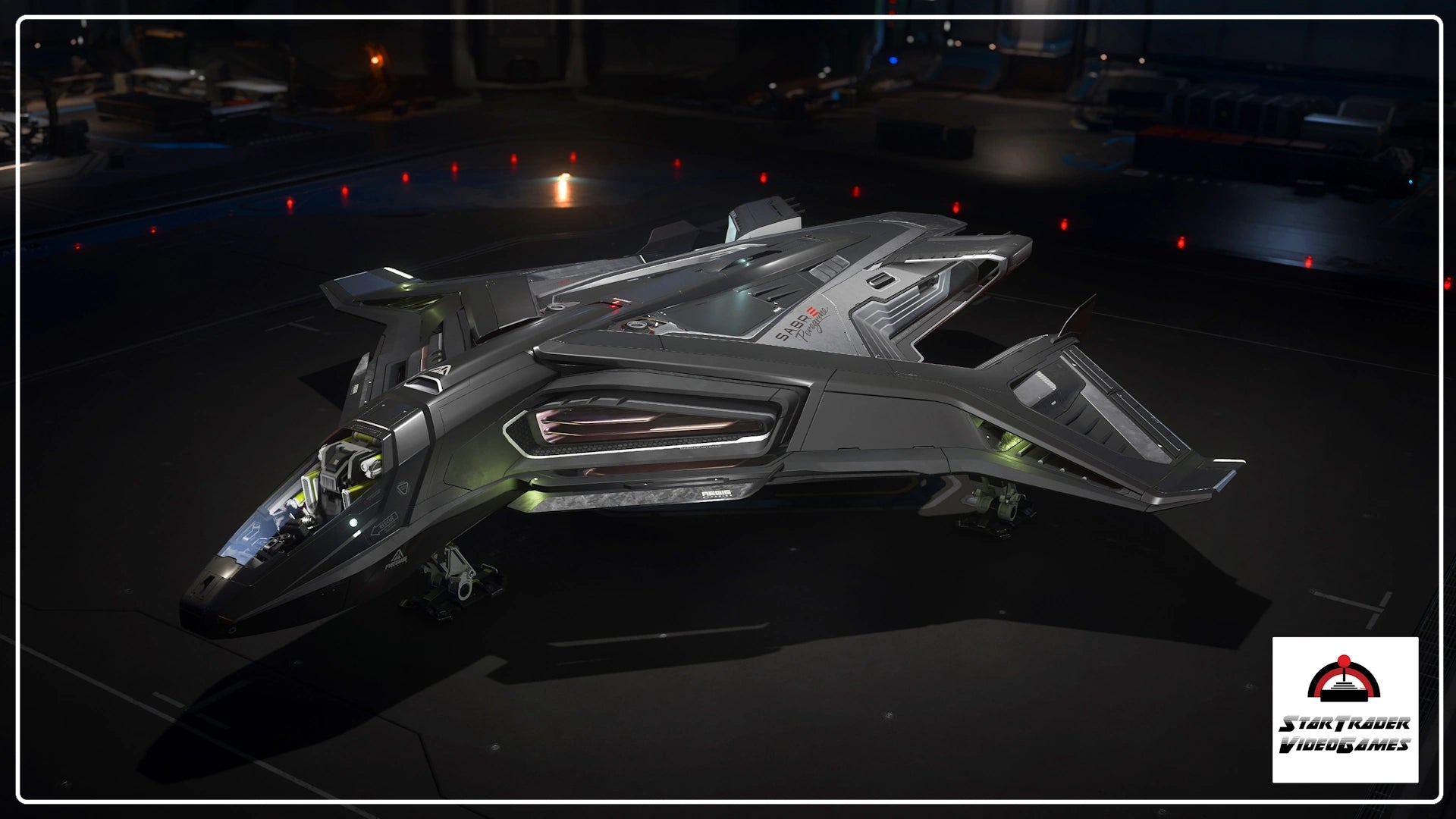 Sabre Starlight paint for Star Citizen