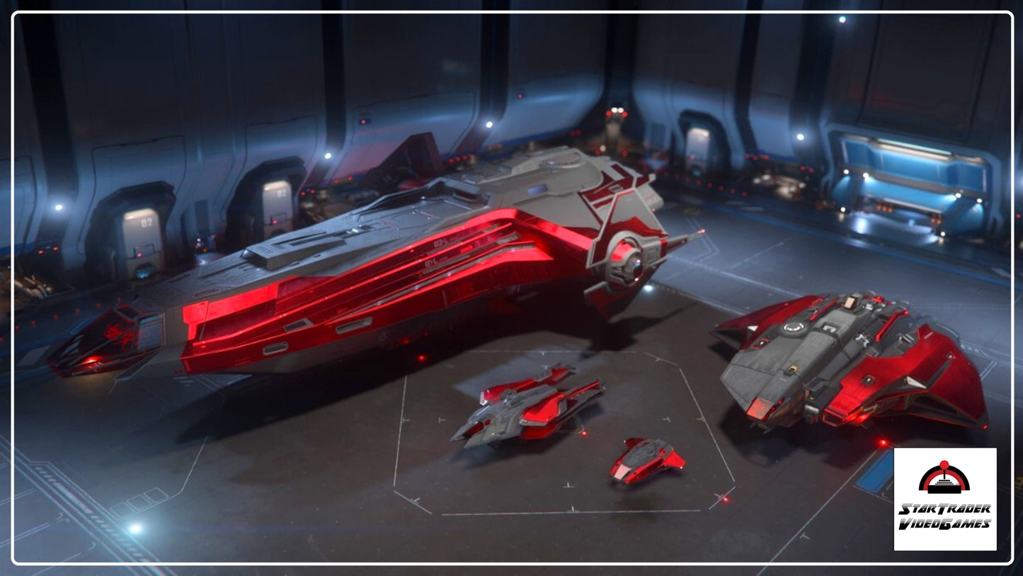 Star Citizen 2952 Best in Show Paints Pack for Carrack, C8, Scorpius, and Mercury