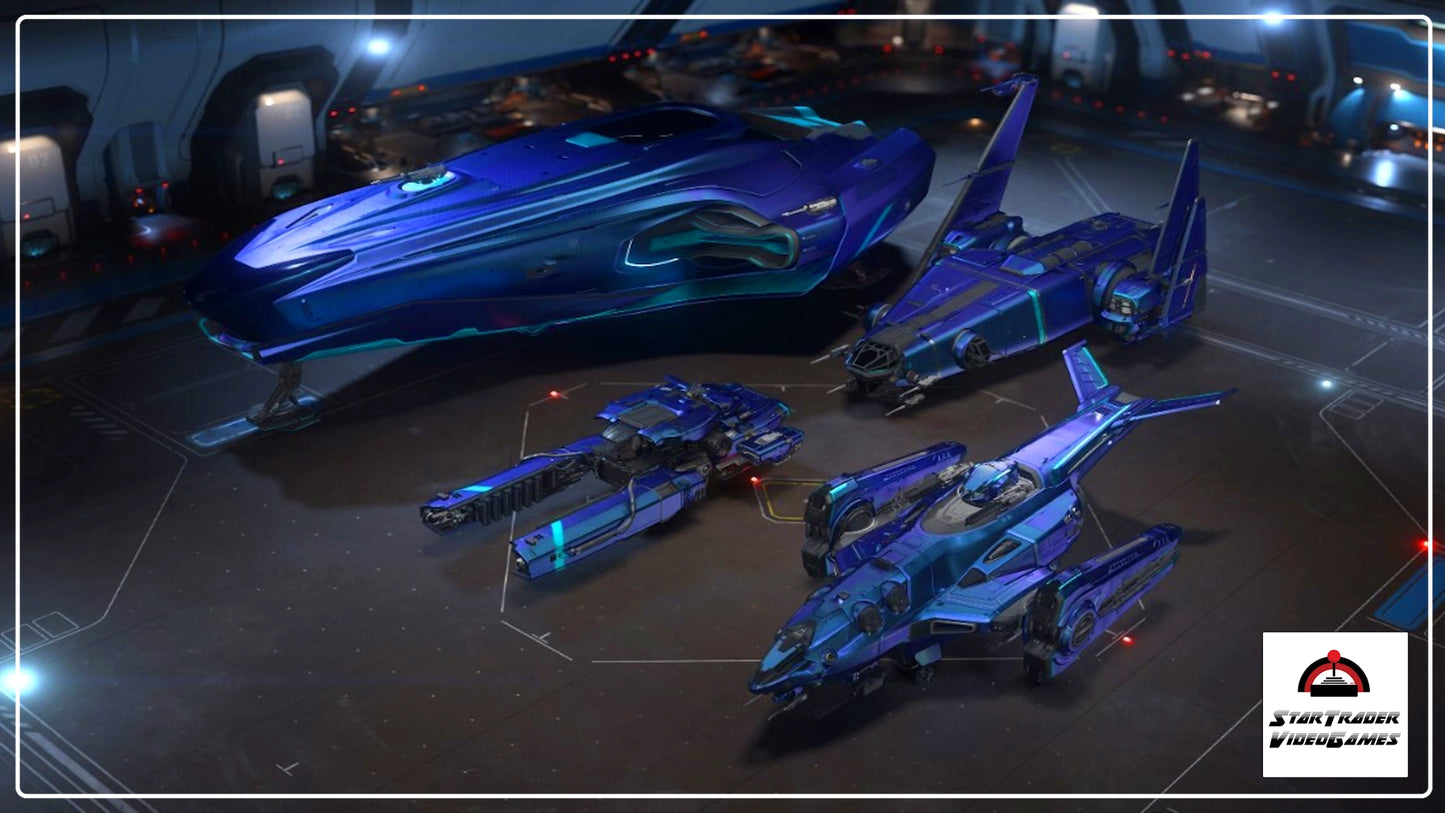 Star Citizen 2953 Best in Show Paints Pack for 600i, Corsair, Redeemer, and Vulture