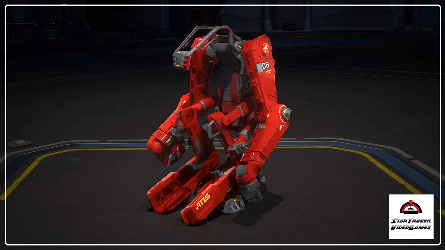 Star Citizen ATLS Auspicious Red Rat Paint