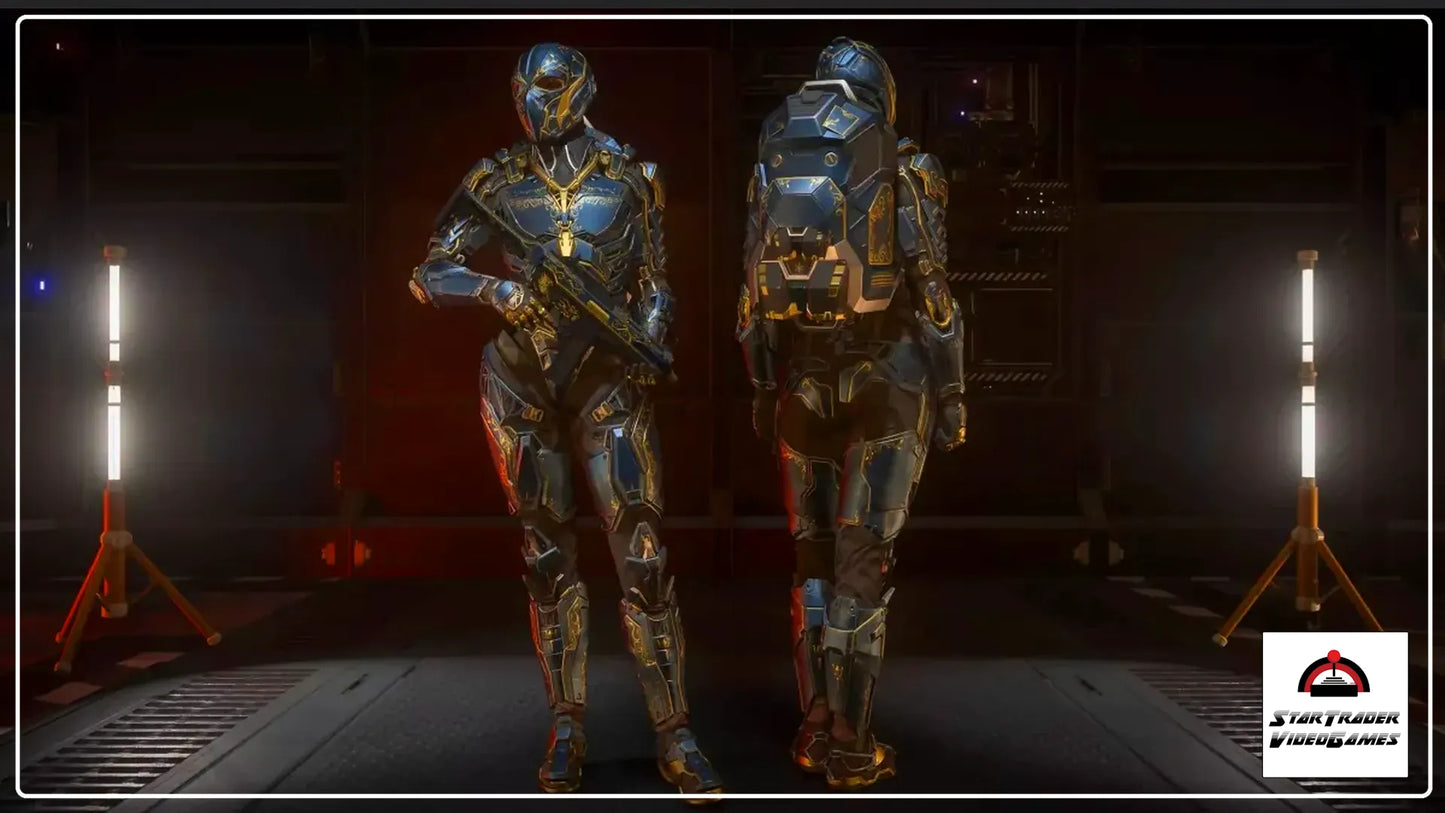 Star Citizen Aves Epoque Armor Set with helmet, core, arms, and legs