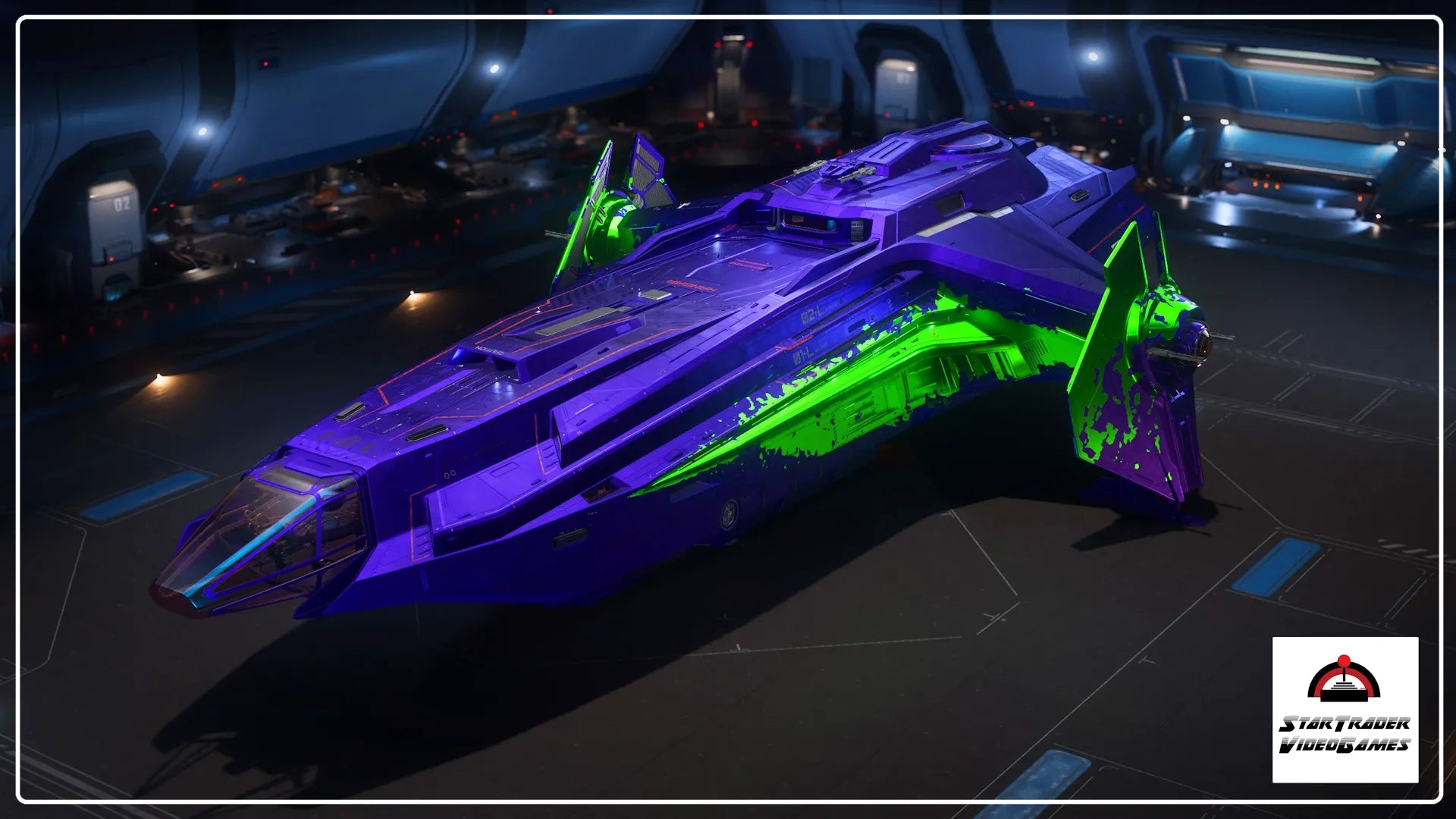 Star Citizen Carrack Purple Haze Paint