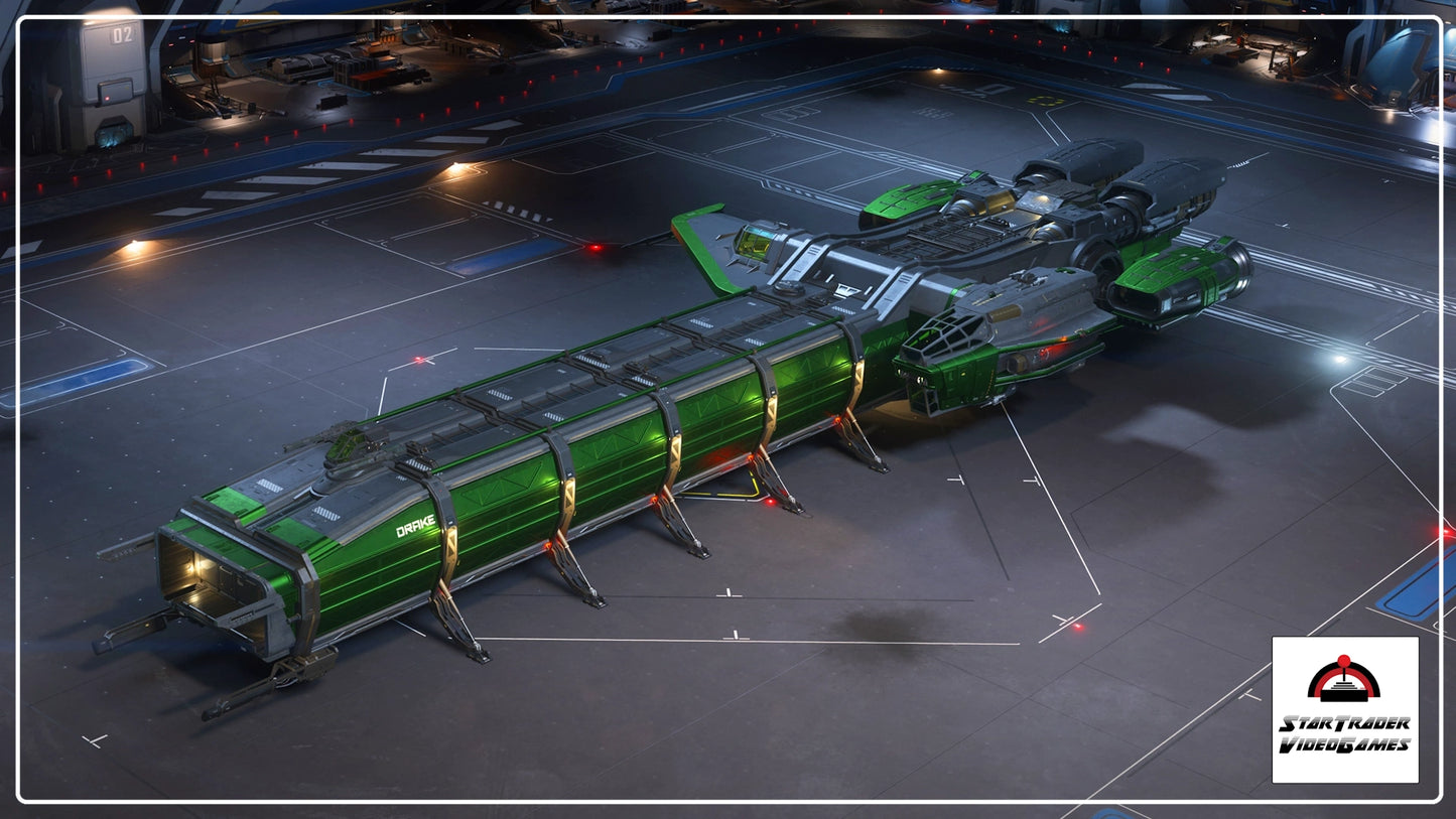 Star Citizen Caterpillar Ghoulish Green Paint