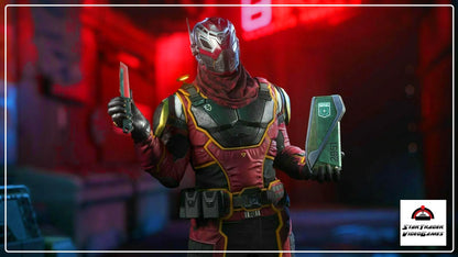 Star Citizen CitizenCon 2951 Digital Goodies Pack with Balefire armor set, combat knife, and trophy