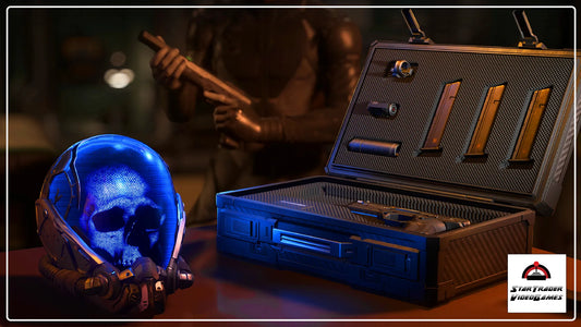Star Citizen Contractor’s Kit with Azrael Sapphire Helmet and PSX Pistol Case