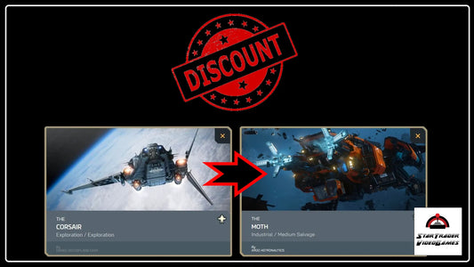 Star Citizen Corsair to MOTH ship upgrade CCU