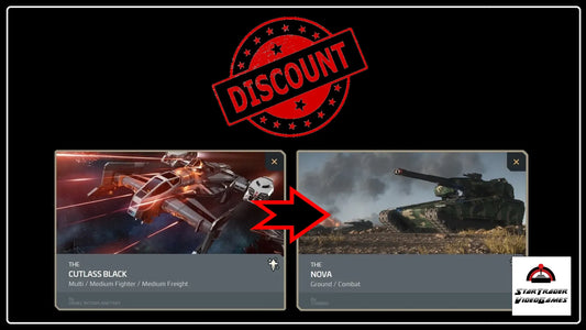 Star Citizen Cutlass Black to Nova Tank ship upgrade CCU