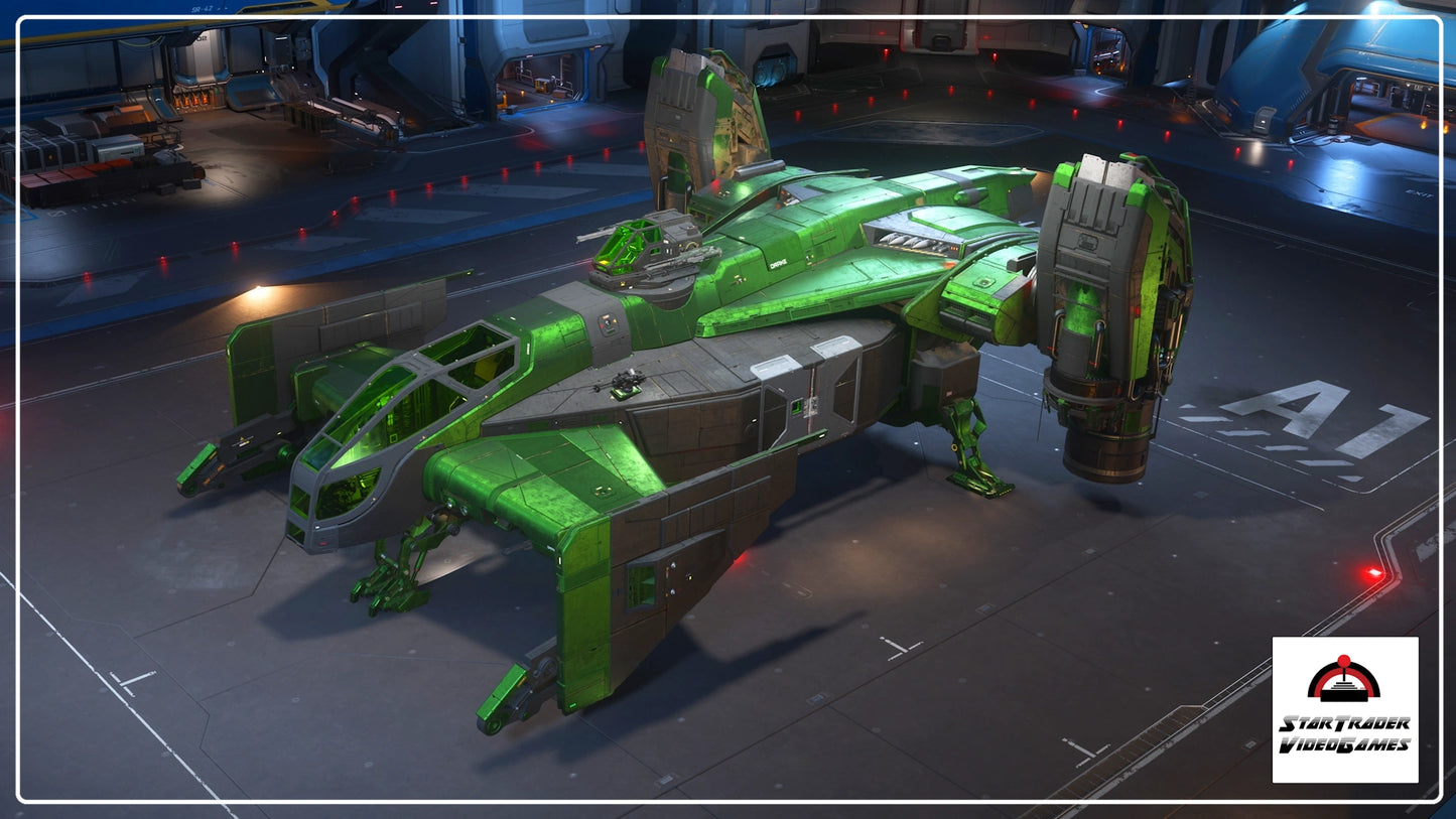 Star Citizen Cutlass Ghoulish Green Paint