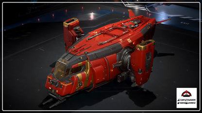 Star Citizen Cutter Auspicious Red Pig Paint