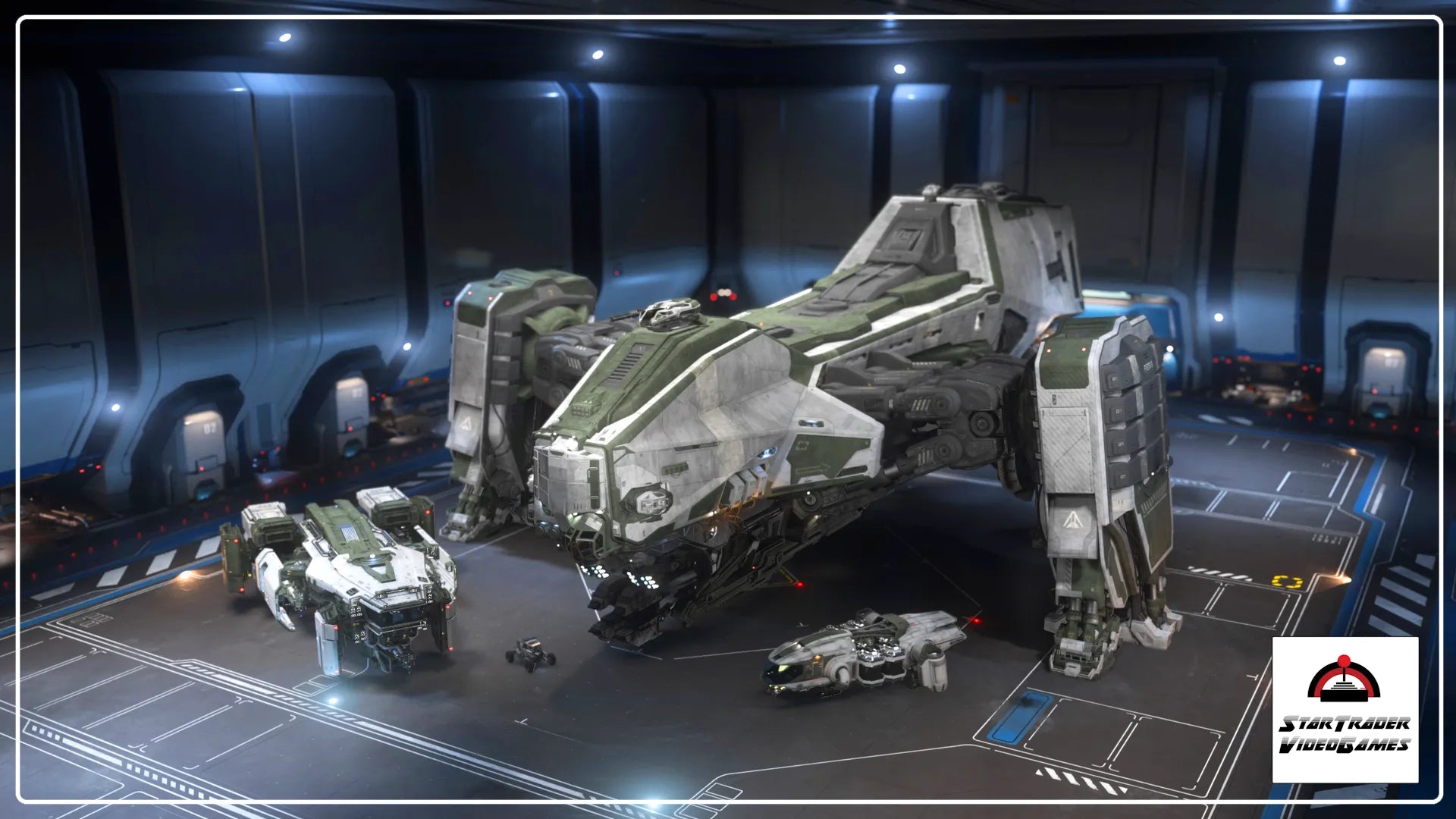 Star Citizen Dolivine Mining Paint Collection for ROC, MOLE, Reclaimer, and Prospector