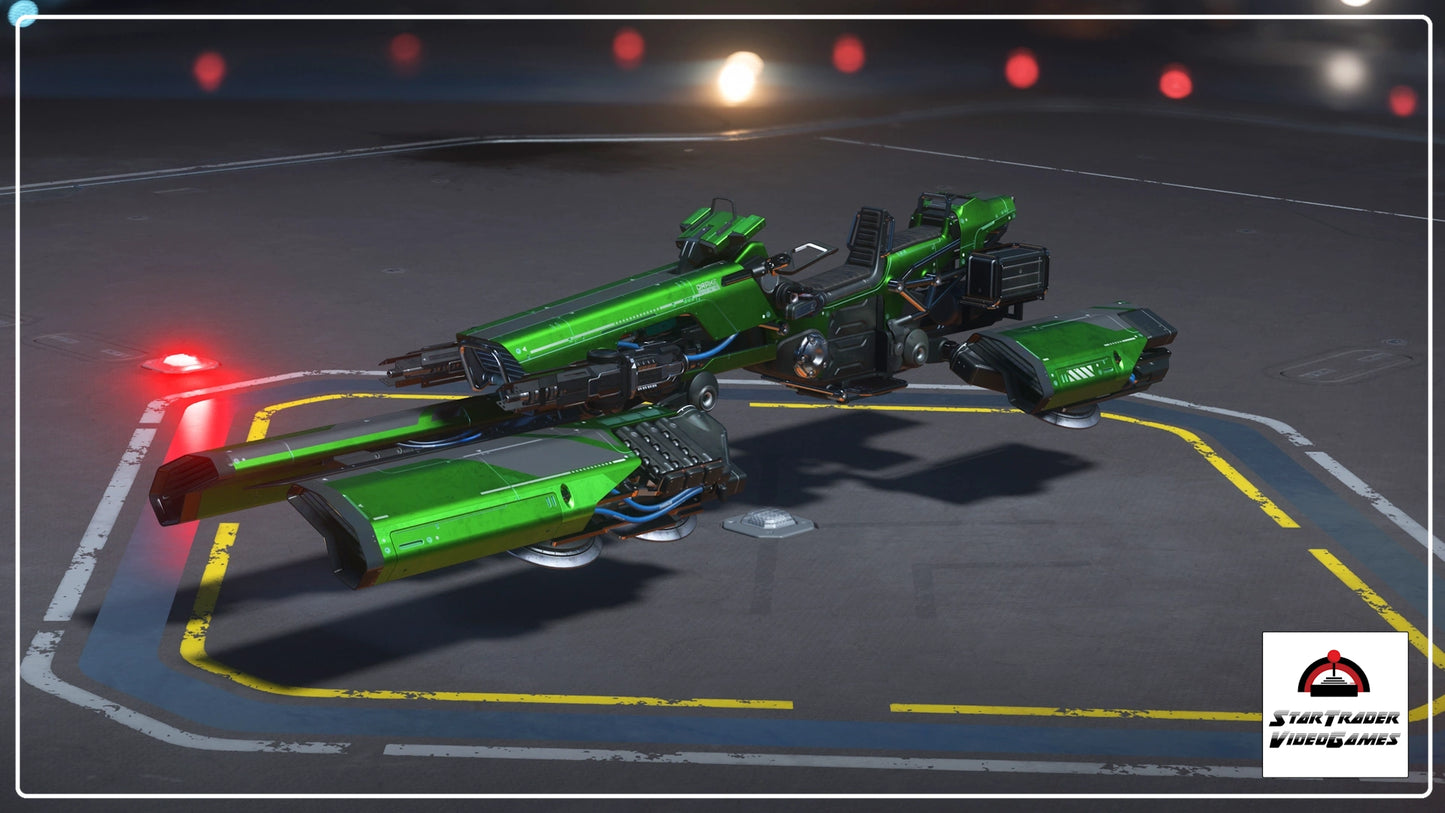 Star Citizen Dragonfly Ghoulish Green Paint