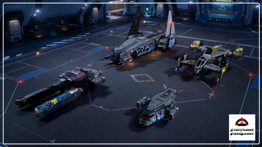 Star Citizen Dying Star Paint Collection for Cutter, Cutlass, Corsair, and Vulture
