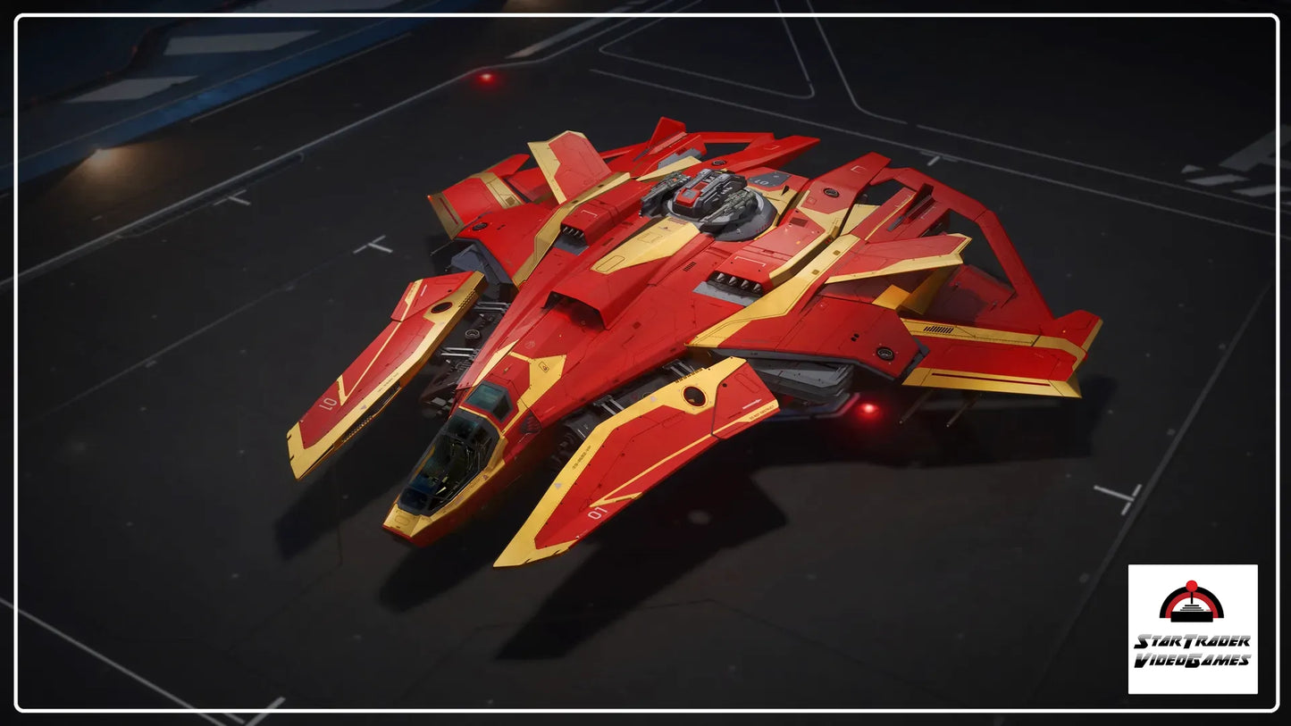Star Citizen F8C Auspicious Red Paint