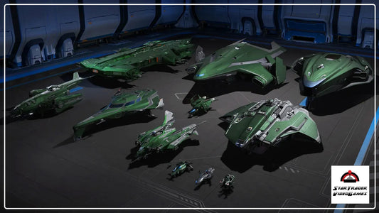 Star Citizen Fortuna Paint Pack x12 for 600i, 400i, Mercury, Fury, Hammerhead, Hercules, Razor, Redeemer, Vanguard, Mustang, Pulse, and Archimedes Merlin