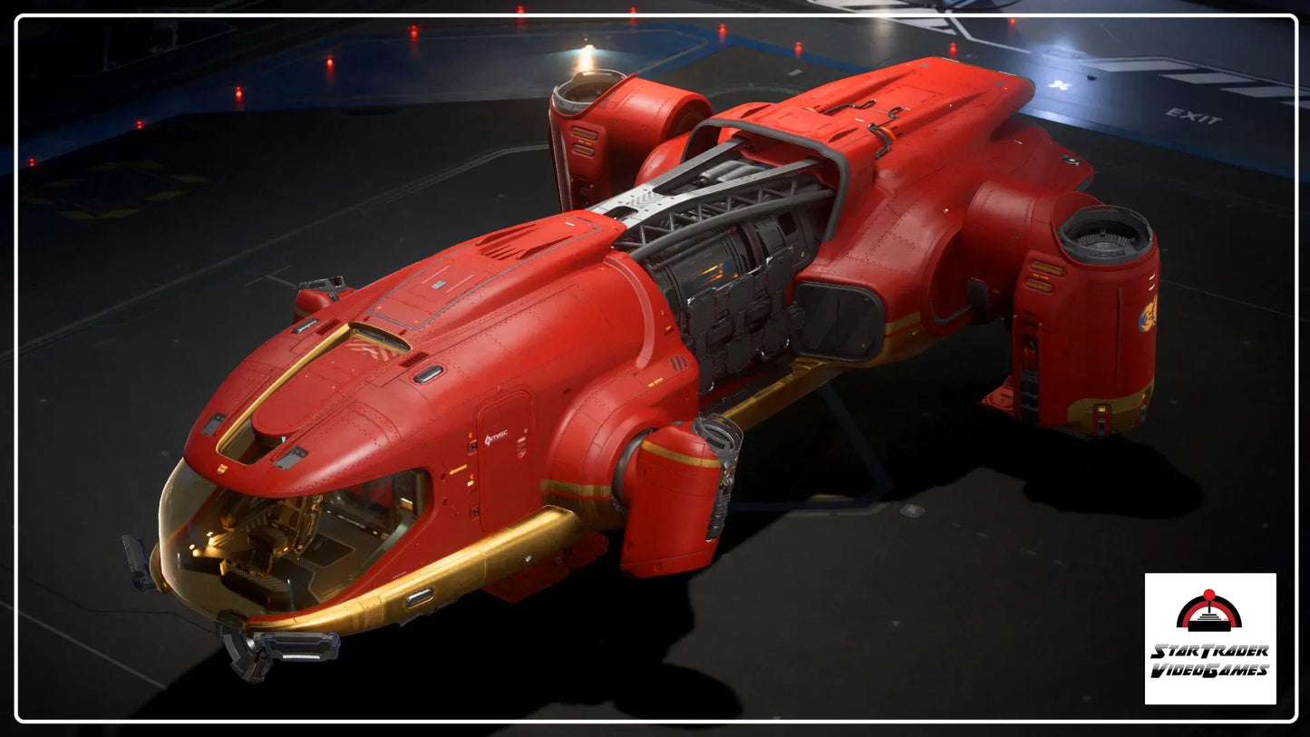 Star Citizen Fortune Auspicious Red Pig Paint